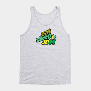 Eat Sleep JDM zentangle style design Tank Top